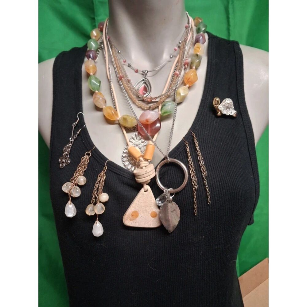 Boho Fairycore Romantic Cottagecore Jewelry Mini-Bundle Curated Natural Vibes